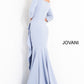 Jovani 00446 Sheath Off The Shoulder Ruched Evening Dress - Special Occasion/Curves