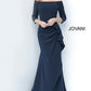 Jovani 00446 Sheath Off The Shoulder Ruched Evening Dress - Special Occasion/Curves