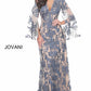 Jovani 00752 V-Neck Lace long sleeve Dress - Special Occasion/Curves