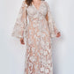 Jovani 00752 V-Neck Lace long sleeve Dress - Special Occasion/Curves