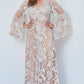 Jovani 00752 V-Neck Lace long sleeve Dress - Special Occasion/Curves