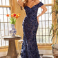 Jovani 06169 Embroidery Sweetheart Neckline Dress - Special Occasion/Curves