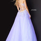 Jovani 06207 Floral Bodice Gorgeous Ballgown - Special Occasion/Curves