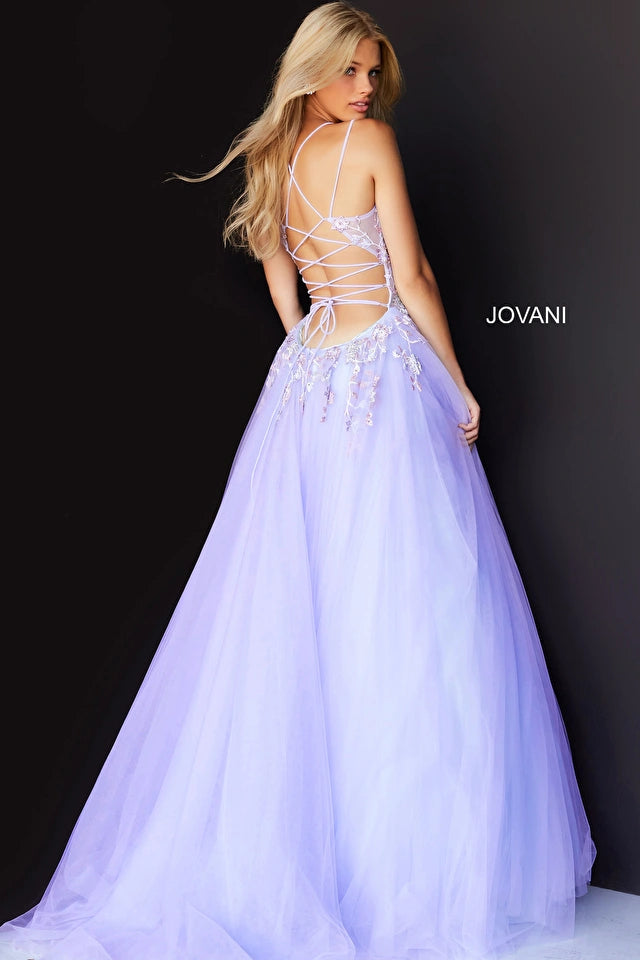 Jovani 06207 Floral Bodice Gorgeous Ballgown - Special Occasion/Curves