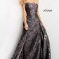 Jovani 06255 Straight Neckline Trumpet Dress - Special Occasion/Curves