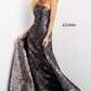 Jovani 06255 Straight Neckline Trumpet Dress - Special Occasion/Curves