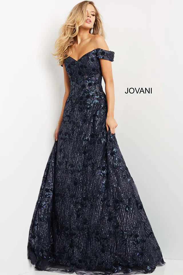 Jovani 07162 Embellished Sweetheart Neck A-Line Dress - Special Occasion/Curves