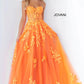 Jovani 07901 Lace Appliques Strapless Prom Gown - Special Occasion/Curves