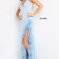 Jovani 08283 V-Neckline Embellished Dress - Special Occasion/Curves