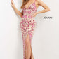 Jovani 08546 Embellished V-Neckline Prom Dress - Special Occasion/Curves