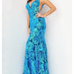 Jovani 08646 Embellished V-Neckline Mermaid Gown - Special Occasion/Curves