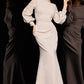 Jovani 09470 Long Sleeve Ruched Formal Gown - Special Occasion