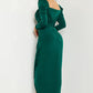 Jovani 09763 Long Sleeve Formal Fitted Evening Dress - Special Occasion/Curves