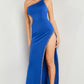 Jovani 22222 One Shoulder Embellished Long Gown - Special Occasion