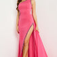 Jovani 22222 One Shoulder Embellished Long Gown - Special Occasion