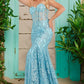 Jovani 22601 Embellished Strapless Mermaid Dress - Special Occasion