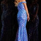 Jovani 23675 Off The Shoulder Sweetheart Neckline Dress - Special Occasion/Curves