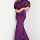 Jovani 23847 Floral Off The Shoulder Brocade Fitted Gown - Special Occasion/Curves