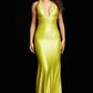 Jovani 37614 Embellished V-Neckline Mermaid Dress - Special Occasion