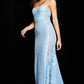 Jovani 37648 Sequin Spaghetti Straps Sheath Dress - Special Occasion