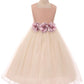 Poly Silk Tulle Girl Party Dress Plus Size by AS428 Kids Dream - Girl Formal Dresses