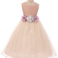 Poly Silk Tulle Girl Party Dress Plus Size by AS428 Kids Dream - Girl Formal Dresses