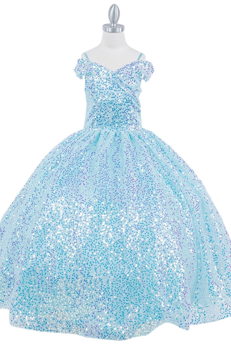 Cinderella Couture USA AS5123 Sequin Sweetheart Neckline Mini Quince