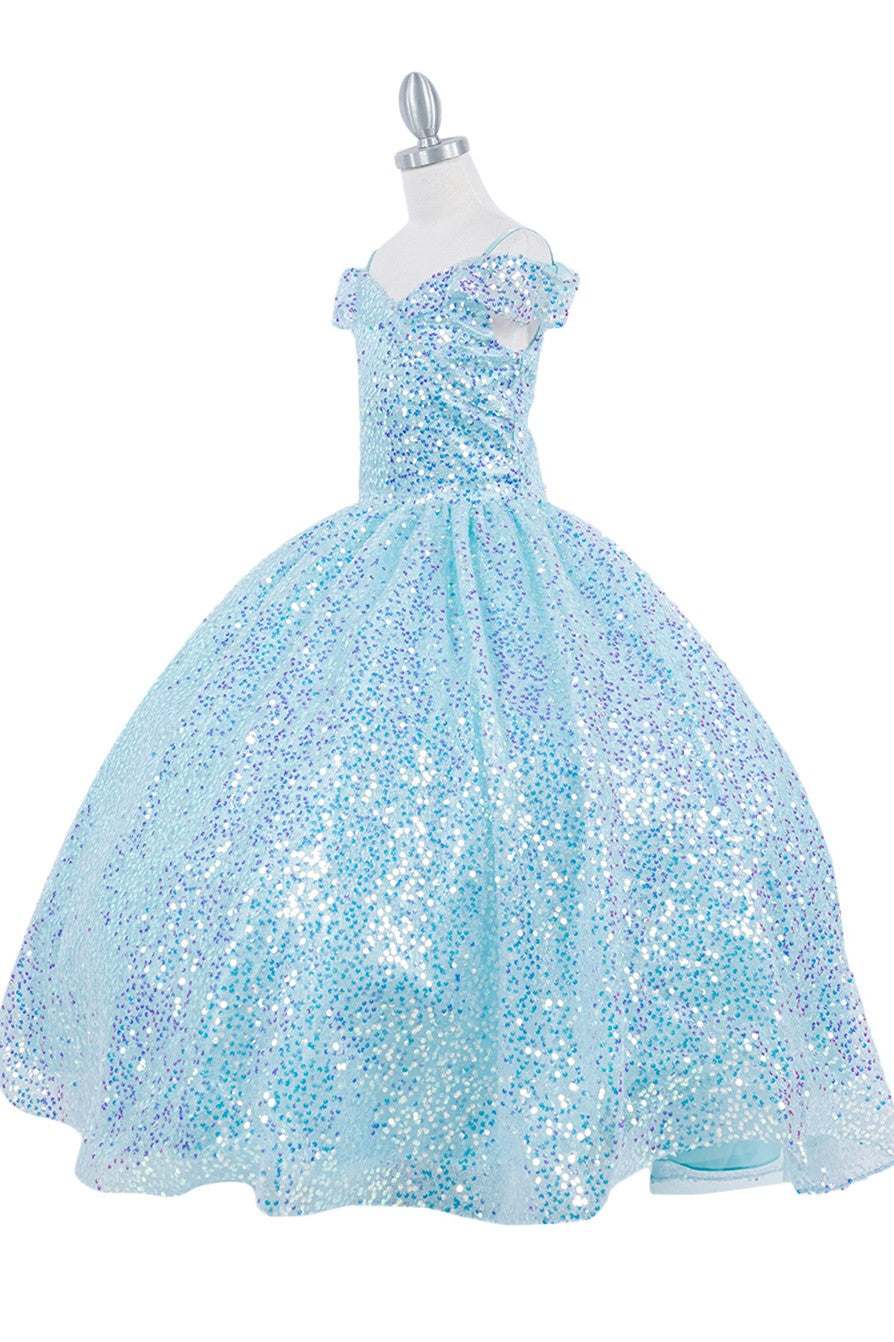 Cinderella Couture USA AS5123 Sequin Sweetheart Neckline Mini Quince