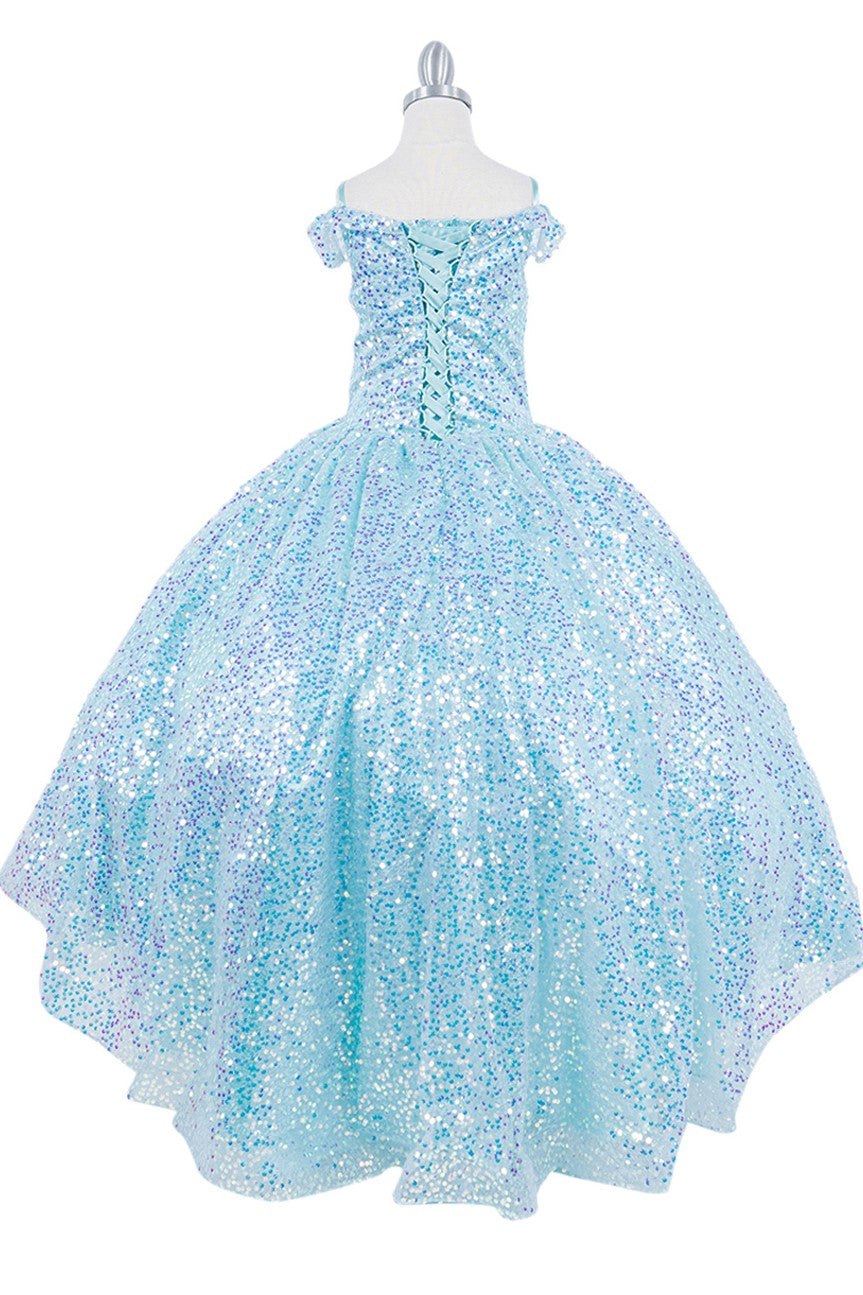 Cinderella Couture USA AS5123 Sequin Sweetheart Neckline Mini Quince