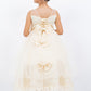 Illusion Top Lace Tulle Flower Girl Dress by Cinderella Couture USA AS5129