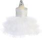 Baby Girl Layered Tulle Glitter Bodice Dress by TIPTOP KIDS - AS5790S