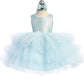 Baby Girl Layered Tulle Glitter Bodice Dress by TIPTOP KIDS - AS5790S