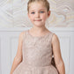 Sparkling Glitter Train Dress with Large Bow by TIPTOP KIDS - AS5804