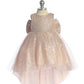 Baby Dress Glitter Tail and Large Bow by TIPTOP KIDS - AS5804S