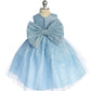 Baby Dress Glitter Tail and Large Bow by TIPTOP KIDS - AS5804S