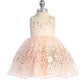 Baby Girl Dress with Sweetheart Neckline Sequins Dress by TIPTOP KIDS - AS5825S