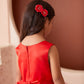 Satin Bodice with Tulle Flowers Girl Dress by TIPTOP KIDS - AS5872