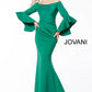 Jovani 59993 Off the Shoulder Bell Long Sleeves Mermaid Dress - Special Occasion/Curves