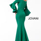 Jovani 59993 Off the Shoulder Bell Long Sleeves Mermaid Dress - Special Occasion/Curves