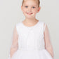 Flower Girl Lace Applique Long Sleeve Dress by TIPTOP KIDS - AS7913