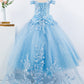 Cinderella Couture USA AS8062 Sequin Off Shoulder Mini Quince