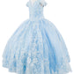 Cinderella Couture USA AS8070 Glitter Tulle Mini Quince