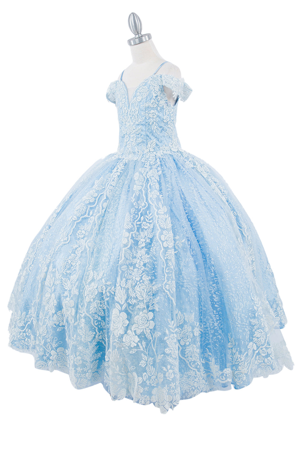 Cinderella Couture USA AS8070 Glitter Tulle Mini Quince