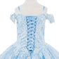 Cinderella Couture USA AS8070 Glitter Tulle Mini Quince