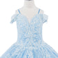 Cinderella Couture USA AS8070 Glitter Tulle Mini Quince