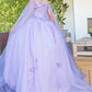 Cinderella Couture USA AS8075 Floral Off Shoulder Mini Quince