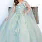 Cinderella Couture USA AS8075 Floral Off Shoulder Mini Quince