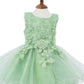 Lace Glitter Tulle Baby Dress by Cinderella Couture USA AS9110