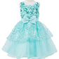 Sleeveless Sequin Layered Girl Party Dress by Cinderella Couture USA AS9131