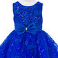 Sleeveless Sequin Layered Girl Party Dress by Cinderella Couture USA AS9131